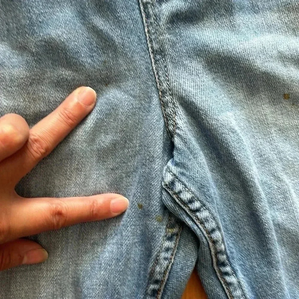 Zara patchwork overalls - Picture 6 of 11